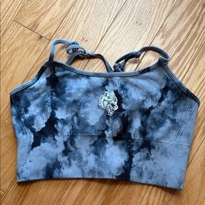 Blue Darc Sport Tie-Dye Women's Sports Bra